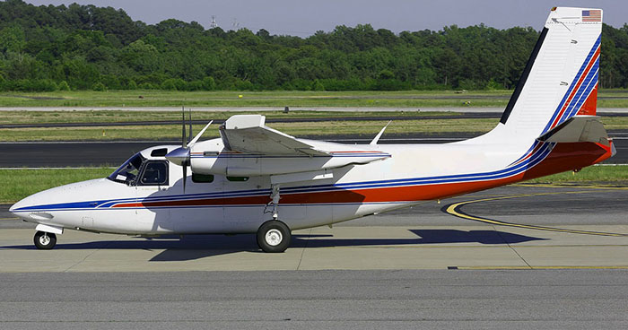 Book a Aero Commander 500 to fly from St. Vincent to Mustique