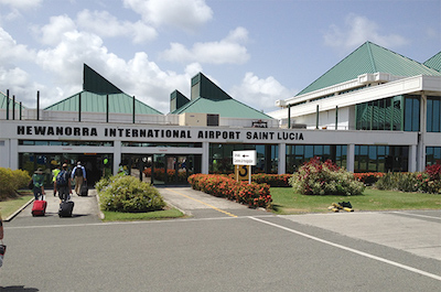 flights to St. Lucia (Hewanorra)