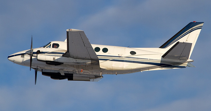 Book a Beechcraft King Air 100 to fly from Anguilla to Nevis