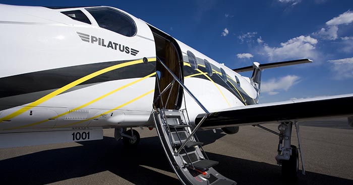 Book a Pilatus PC 12 to fly from St. Barth to Mustique