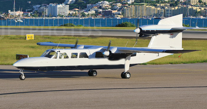 Book a Britten Norman Trislander to fly from St. Maarten to Anguilla
